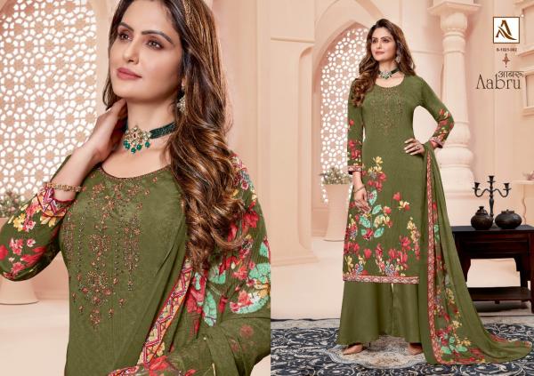 Alok Aabru 5 Festive Wear Designer Dress Material Collection